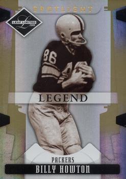 2008 Leaf Limited - Gold Spotlight #105 Billy Howton Front