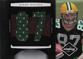 2008 Leaf Limited - Rookie Jumbo Jerseys Jersey Number #1 Jordy Nelson Front