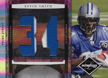 2008 Leaf Limited - Rookie Jumbo Jerseys Jersey Number Prime #30 Kevin Smith Front