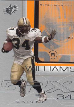 2001 SPx #54 Ricky Williams Front
