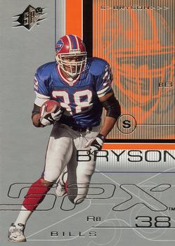 2001 SPx #10 Shawn Bryson Front