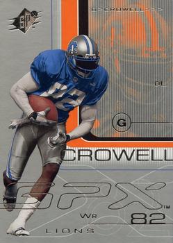 2001 SPx #32 Germane Crowell Front