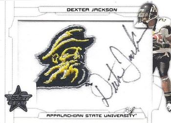 2008 Leaf Rookies & Stars - Rookie Patch Autographs College #215 Dexter Jackson Front