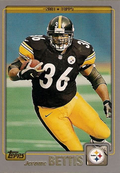 2001 Topps #182 Jerome Bettis Front