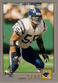 2001 Topps #67 Junior Seau Front