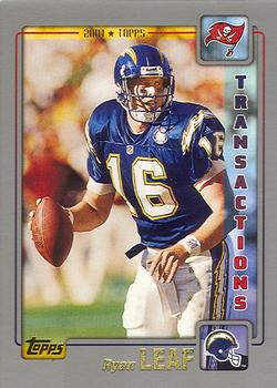 2001 Topps #118 Ryan Leaf Front