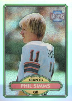 2001 Topps Archives Reserve #64 Phil Simms Front
