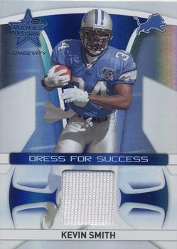 2008 Leaf Rookies & Stars Longevity - Dress for Success Jerseys #DS-10 Kevin Smith Front