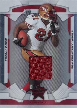 2008 Leaf Rookies & Stars Longevity - Materials Ruby #83 Frank Gore Front