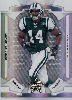 2008 Leaf Rookies & Stars - Longevity Silver Holofoil #194 Marcus Henry Front