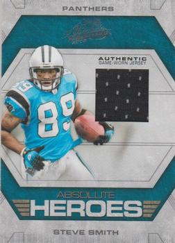 2008 Playoff Absolute Memorabilia - Absolute Heroes Materials #AH-27 Steve Smith Front