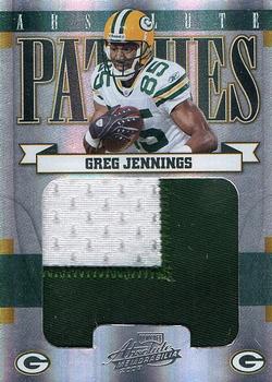 2008 Playoff Absolute Memorabilia - Absolute Patches Prime #AP-19 Greg Jennings Front