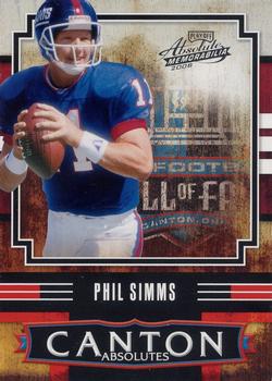 2008 Playoff Absolute Memorabilia - Canton Absolutes #CA-26 Phil Simms Front