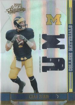 2008 Playoff Absolute Memorabilia - College Materials #3 Chad Henne Front