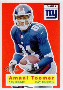 2001 Topps Heritage #6 Amani Toomer Front