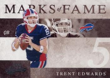 2008 Playoff Absolute Memorabilia - Marks of Fame #MOF-18 Trent Edwards Front