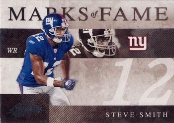 2008 Playoff Absolute Memorabilia - Marks of Fame #MOF-22 Steve Smith Front