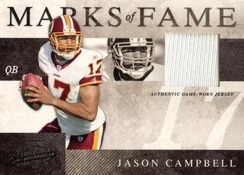 2008 Playoff Absolute Memorabilia - Marks of Fame Materials #MOF-35 Jason Campbell Front