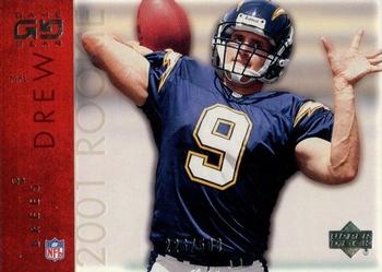 2001 UD Game Gear #107 Drew Brees Front