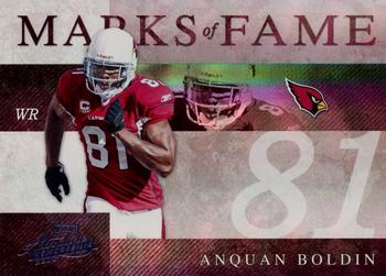 2008 Playoff Absolute Memorabilia - Marks of Fame Spectrum #MOF-20 Anquan Boldin Front