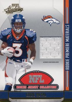 2008 Playoff Absolute Memorabilia - Rookie Jersey Collection #7 Eddie Royal Front