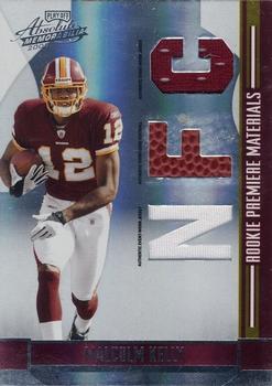 2008 Playoff Absolute Memorabilia - Rookie Premiere Materials AFC/NFC #268 Malcolm Kelly Front