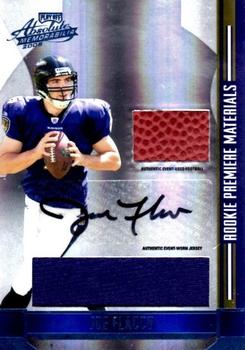 2008 Playoff Absolute Memorabilia - Rookie Premiere Materials Autographs Oversize #270 Joe Flacco Front