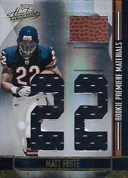 2008 Playoff Absolute Memorabilia - Rookie Premiere Materials Oversize Jersey Number #278 Matt Forte Front
