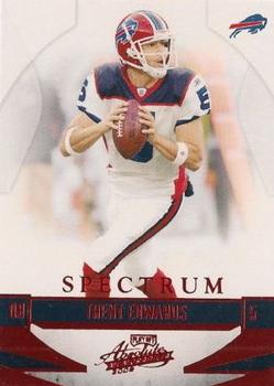 2008 Playoff Absolute Memorabilia - Spectrum Red #15 Trent Edwards Front