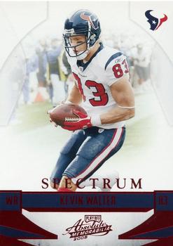 2008 Playoff Absolute Memorabilia - Spectrum Red #62 Kevin Walter Front