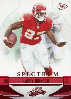 2008 Playoff Absolute Memorabilia - Spectrum Red #76 Larry Johnson Front