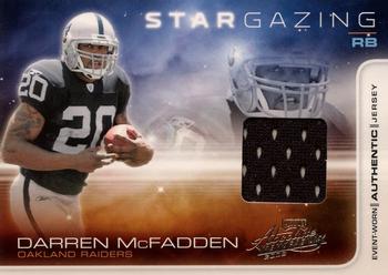 2008 Playoff Absolute Memorabilia - Star Gazing Materials #SG 3 Darren McFadden Front
