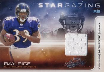 2008 Playoff Absolute Memorabilia - Star Gazing Materials #SG 19 Ray Rice Front