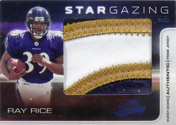 2008 Playoff Absolute Memorabilia - Star Gazing Materials Oversize Spectrum Prime #SG 19 Ray Rice Front