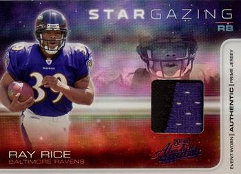 2008 Playoff Absolute Memorabilia - Star Gazing Materials Prime #SG 19 Ray Rice Front