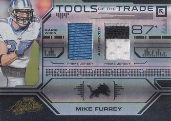 2008 Playoff Absolute Memorabilia - Tools of the Trade Double Material Black Spectrum #TOTT 35 Mike Furrey Front