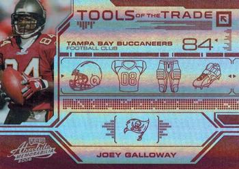2008 Playoff Absolute Memorabilia - Tools of the Trade Red Spectrum #TOTT 56 Joey Galloway Front