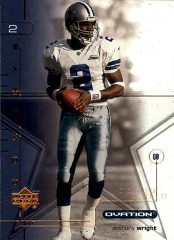 2001 Upper Deck Ovation #27 Anthony Wright Front