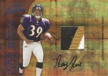 2008 Playoff Absolute Memorabilia - War Room Materials Autographs Prime #WR-32 Ray Rice Front