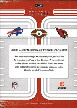 2008 Playoff Contenders - Round Numbers #6 Leodis McKelvin / Dominique Rodgers-Cromartie Back