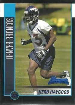 2002 Bowman #121 Herb Haygood Front