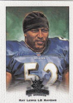 2002 Donruss Gridiron Kings #6 Ray Lewis Front