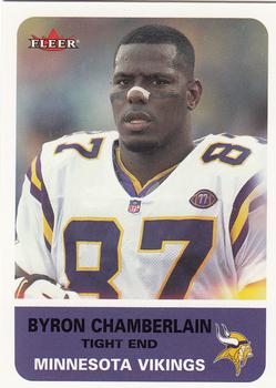 2002 Fleer #20 Byron Chamberlain Front
