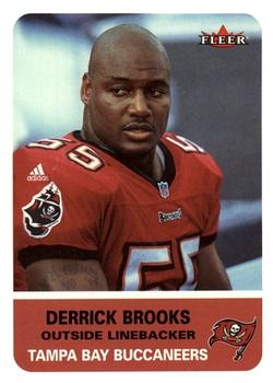 2002 Fleer #154 Derrick Brooks Front
