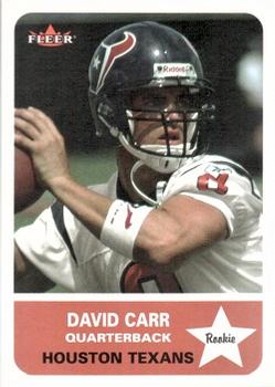 2002 Fleer #268 David Carr Front
