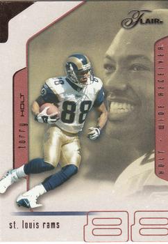 2002 Flair #93 Torry Holt Front
