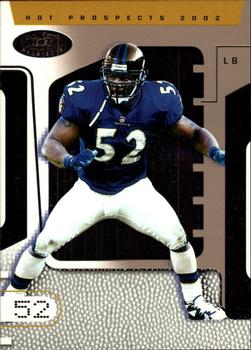 2002 Fleer Hot Prospects #59 Ray Lewis Front