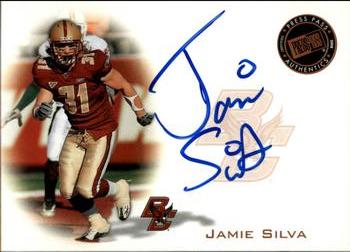2008 Press Pass - Autographs Bronze #PPS-JS2 Jamie Silva Front