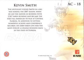2008 Press Pass Legends - All Conference #AC-18 Kevin Smith Back
