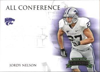2008 Press Pass Legends - All Conference #AC-20 Jordy Nelson Front